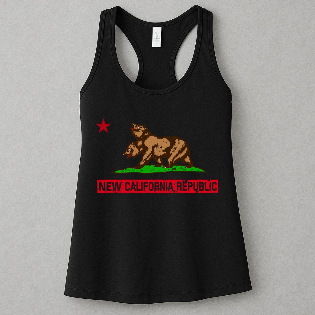New California Republic Vintage Womens Tank Top