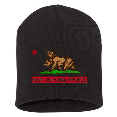 New California Republic Vintage Short Acrylic Beanie