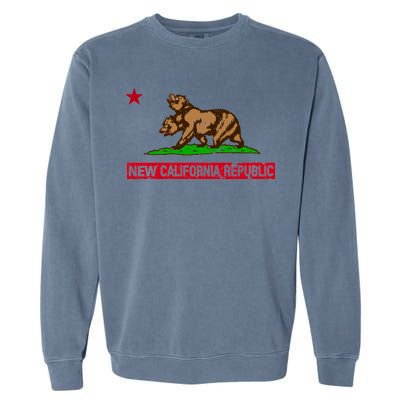 New California Republic Vintage Garment-Dyed Sweatshirt