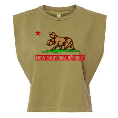 New California Republic Vintage Garment-Dyed Women's Muscle Tee