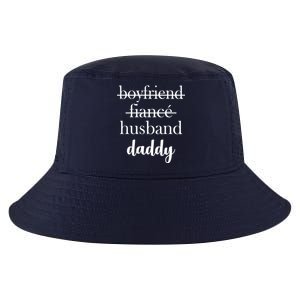 New Dad Boyfriend, Husband Fiance Cool Comfort Performance Bucket Hat