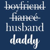 New Dad Boyfriend, Husband Fiance 7 Panel Mesh Trucker Snapback Hat