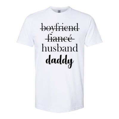 New Dad Boyfriend, Husband Fiance Softstyle CVC T-Shirt