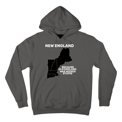 New England Because Old England Was Wicked Stupid Hoodie