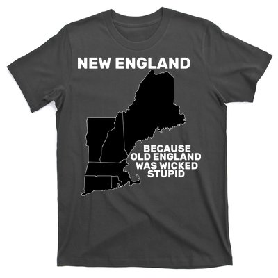 New England Because Old England Was Wicked Stupid T-Shirt