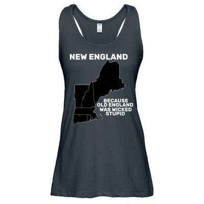 New England Because Old England Was Wicked Stupid Ladies Essential Flowy Tank