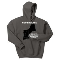 New England Because Old England Was Wicked Stupid Kids Hoodie