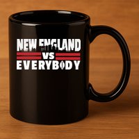 New England Vs Everybody City 11oz C Handle Ceramic Mug