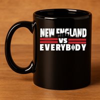 New England Vs Everybody City 11oz C Handle Ceramic Mug