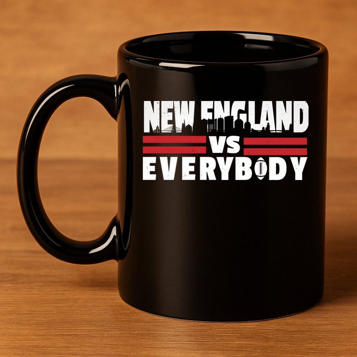New England Vs Everybody City 11oz C Handle Ceramic Mug