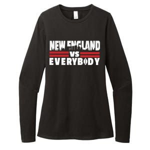 New England Vs Everybody City Womens CVC Long Sleeve Shirt