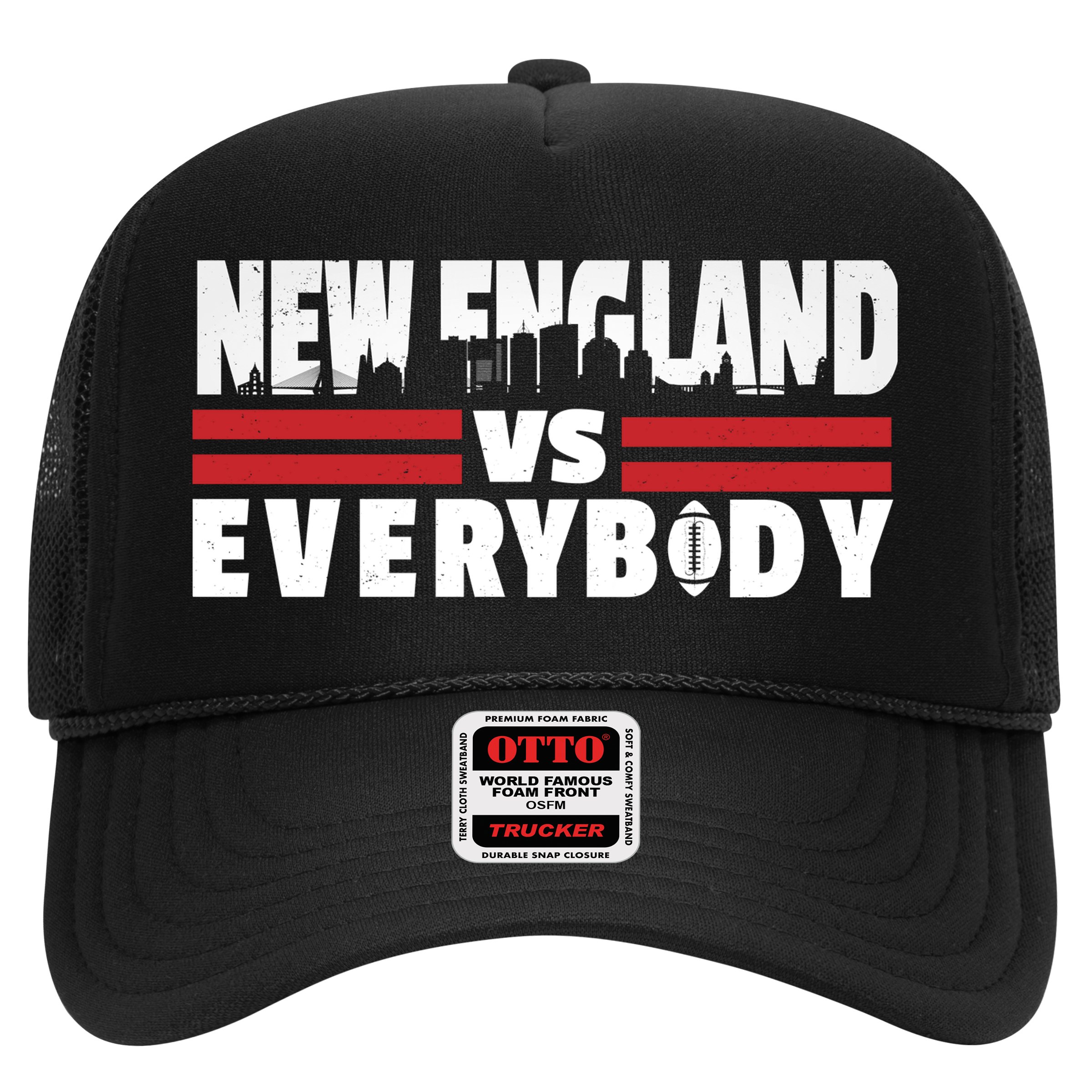 New England Vs Everybody City Hat