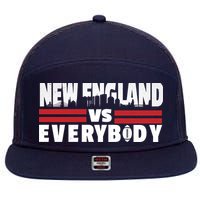 New England Vs Everybody City 7 Panel Mesh Trucker Snapback Hat