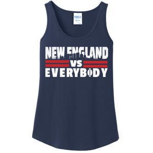 New England Vs Everybody City Ladies Essential Tank