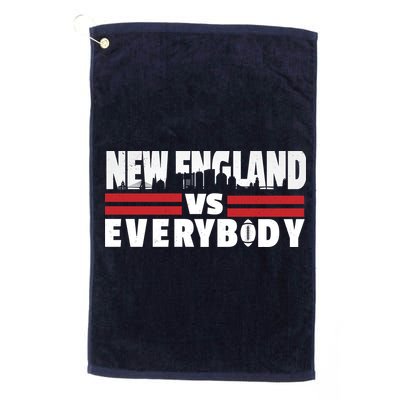 New England Vs Everybody City Golf Towel