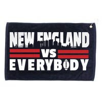 New England Vs Everybody City Grommeted Golf Towel