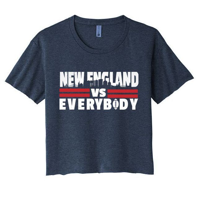 New England Vs Everybody City Crop Top