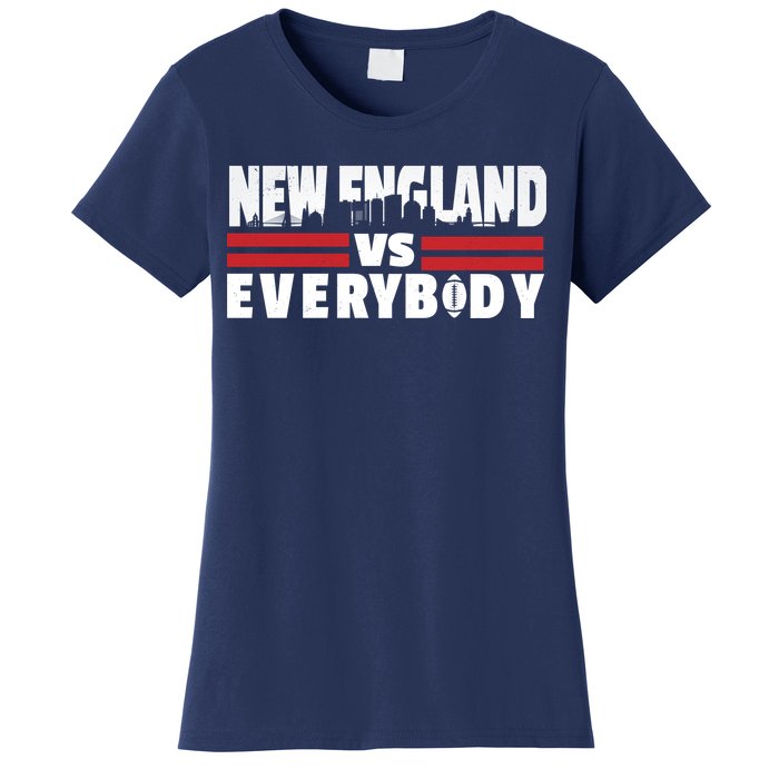 New England Vs Everybody City Women's T-Shirt