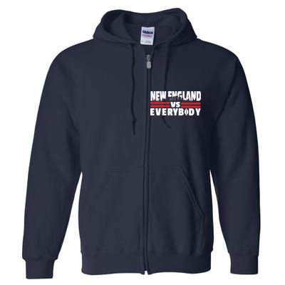 New England Vs Everybody City Full Zip Hoodie