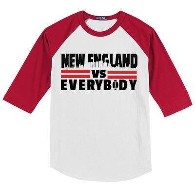 New England Vs Everybody City Kids Colorblock Raglan Jersey