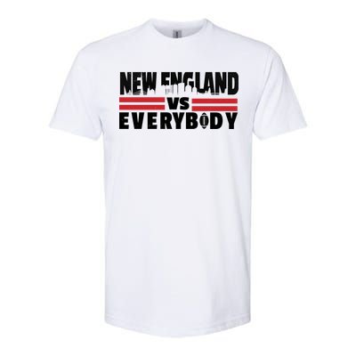 New England Vs Everybody City Softstyle CVC T-Shirt