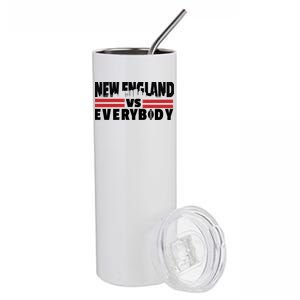 New England Vs Everybody City Stainless Steel Tumbler