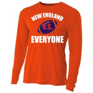 New England Vs Everyone Cooling Performance Long Sleeve Crew