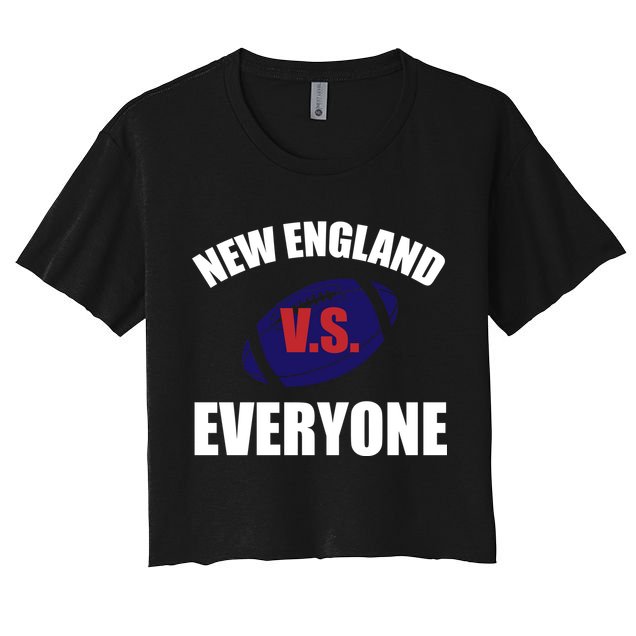 New England Vs Everyone Crop Top