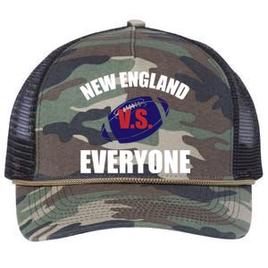 New England Vs Everyone Retro Rope Trucker Hat Cap