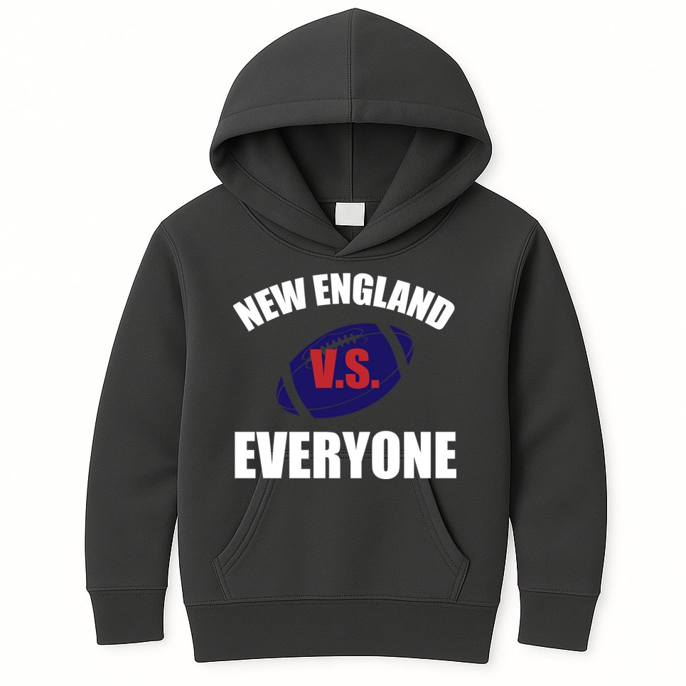 New England Vs Everyone Kids Hoodie