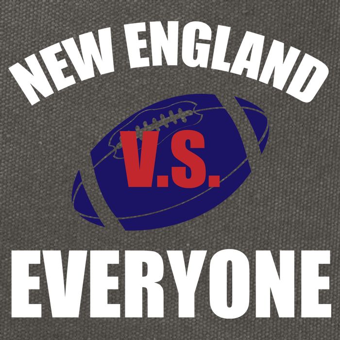 New England Vs Everyone Cotton Canvas Backpack