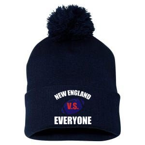 New England Vs Everyone Pom Pom 12in Knit Beanie