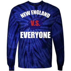 New England Vs Everyone Tie-Dye Long Sleeve Shirt