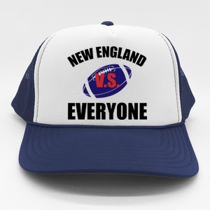 New England Vs Everyone Trucker Hat