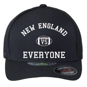 New England Vs Everyone Football Fan Flexfit Unipanel Trucker Cap