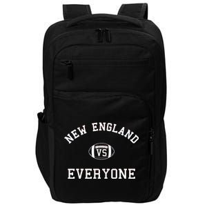 New England Vs Everyone Football Fan Impact Tech Backpack