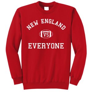 New England Vs Everyone Football Fan Sweatshirt