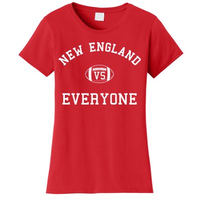 New England Vs Everyone Football Fan Women's T-Shirt