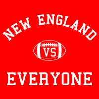 New England Vs Everyone Football Fan Kids Hoodie