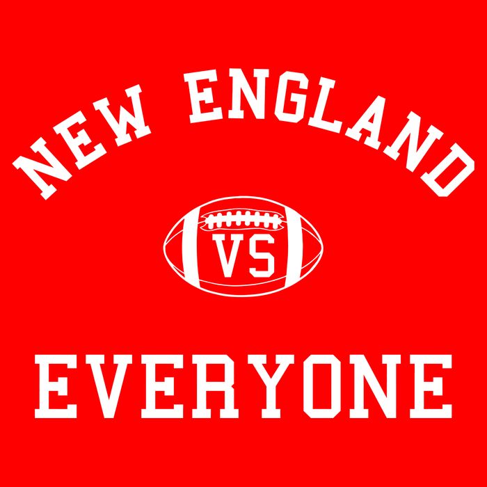 New England Vs Everyone Football Fan Kids Hoodie