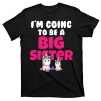 New I'm Going To Be A Big Sister Cute Unicorn T-Shirt