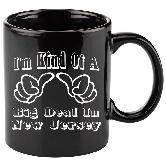 New Jersey Big Deal 11oz C Handle Ceramic Mug