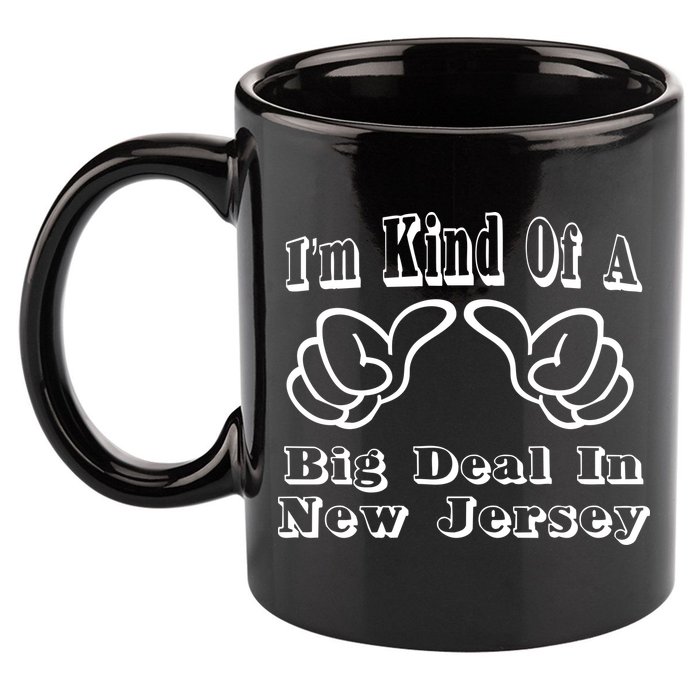 New Jersey Big Deal 11oz C Handle Ceramic Mug