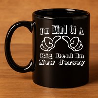 New Jersey Big Deal 11oz C Handle Ceramic Mug