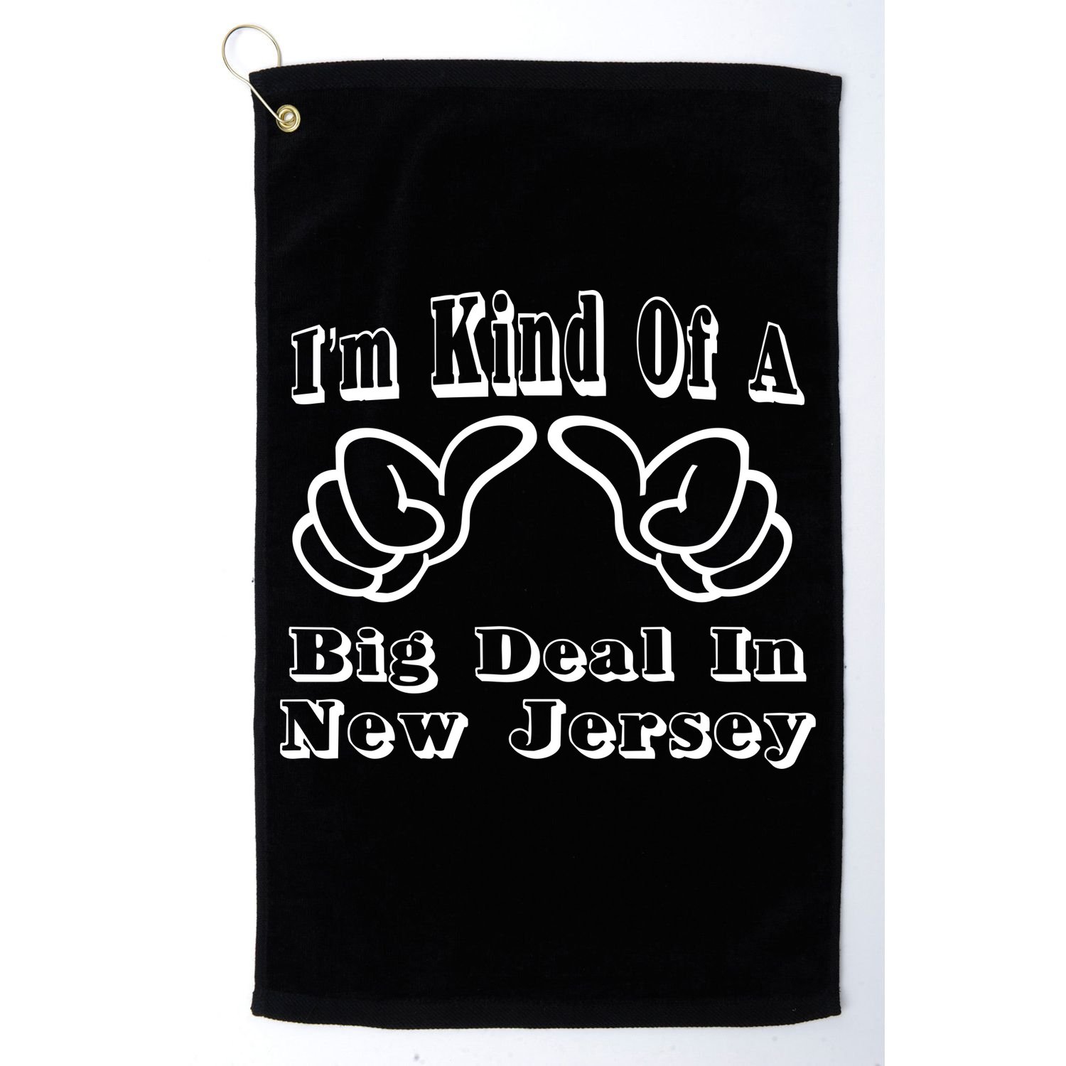 New Jersey Big Deal Golf Towel