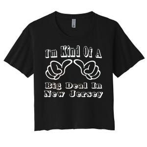 New Jersey Big Deal Women's Crop Top Tee