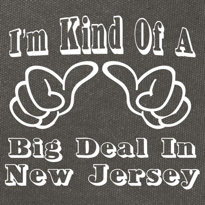 New Jersey Big Deal Cotton Canvas Backpack