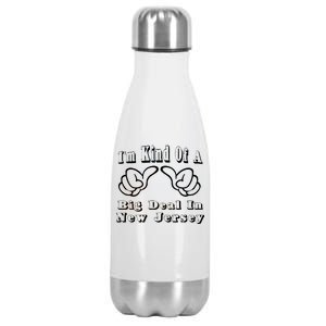 New Jersey Big Deal Stainless Steel Insulated Water Bottle