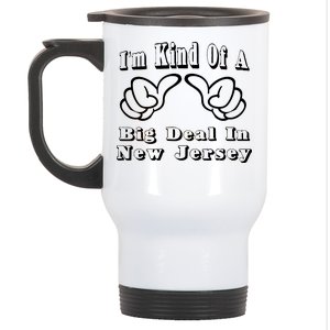 New Jersey Big Deal Stainless Steel Travel Mug