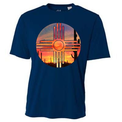 New Mexico Desert Sunset Cooling Performance Crew T-Shirt